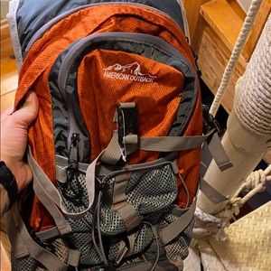 American outback hiking backpack